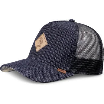 Boné trucker azul marinho HFT Denim Wishy da Djinns