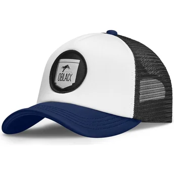 Boné trucker azul marinho Classic da Oblack