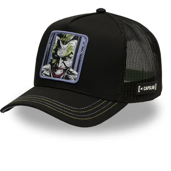 Boné trucker preto Joker DC8 JOK DC Comics da Capslab