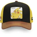 bone-curvo-preto-amarelo-e-castanho-snapback-pikachu-pmk6-pik-pokemon-da-capslab