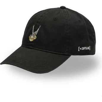 Boné curvo preto ajustável AST1 AST Astérix da Capslab