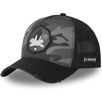 Boné trucker cinza Patolino LOO11 DAF Looney Tunes da Capslab