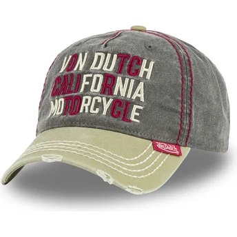 Boné curvo verde ajustável RETRO06 da Von Dutch