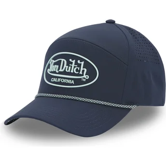 Boné curvo azul marinho ajustável CORD01 da Von Dutch
