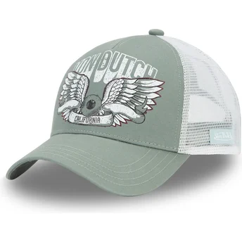 Boné trucker verde SKUF da Von Dutch
