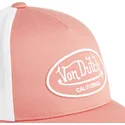 bone-trucker-rosa-e-branco-ajustavel-lof-b25-da-von-dutch
