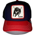 bone-trucker-azul-marinho-e-vermelho-touro-raging-bull-fab-farm-da-goorin-bros
