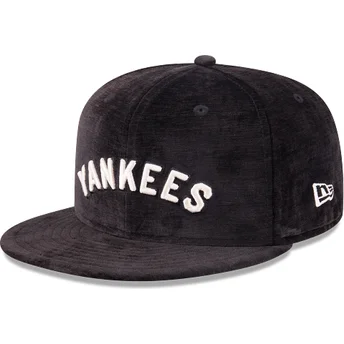 Boné plano preto justo 59FIFTY Day da New York Yankees MLB da New Era