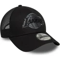 bone-trucker-preto-ajustavel-com-logo-cinza-9forty-da-los-angeles-lakers-nba-da-new-era