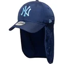 bone-curvo-azul-snapback-para-crianca-com-logo-azul-9forty-sun-shield-da-new-york-yankees-mlb-da-new-era