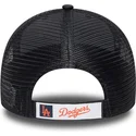 bone-trucker-azul-marinho-ajustavel-para-crianca-com-logo-vermelho-9forty-homefield-da-los-angeles-dodgers-mlb-da-new-era