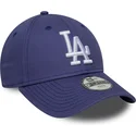 bone-curvo-violeta-ajustavel-para-crianca-9forty-league-essential-da-los-angeles-dodgers-mlb-da-new-era