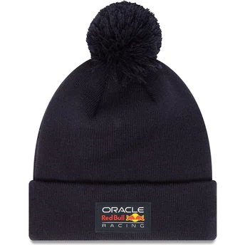 Gorro azul marinho com pompom Essential da Red Bull Racing Formula 1 da New Era
