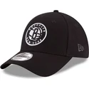 bone-curvo-preto-ajustavel-para-crianca-9forty-the-league-da-brooklyn-nets-nba-da-new-era