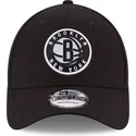 bone-curvo-preto-ajustavel-para-crianca-9forty-the-league-da-brooklyn-nets-nba-da-new-era