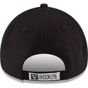 bone-curvo-preto-ajustavel-para-crianca-9forty-the-league-da-brooklyn-nets-nba-da-new-era