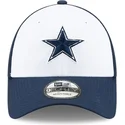bone-curvo-branco-e-azul-marinho-ajustavel-para-crianca-9forty-the-league-da-dallas-cowboys-nfl-da-new-era
