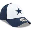 bone-curvo-branco-e-azul-marinho-ajustavel-para-crianca-9forty-the-league-da-dallas-cowboys-nfl-da-new-era