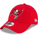 bone-curvo-vermelho-ajustavel-para-crianca-9forty-the-league-da-tampa-bay-buccaneers-nfl-da-new-era