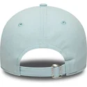 bone-curvo-azul-ajustavel-com-logo-azul-marinho-9twenty-linen-da-los-angeles-dodgers-mlb-da-new-era