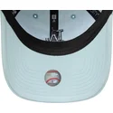 bone-curvo-azul-ajustavel-com-logo-azul-marinho-9twenty-linen-da-los-angeles-dodgers-mlb-da-new-era