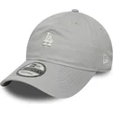 bone-curvo-cinza-ajustavel-9twenty-mini-logo-washed-da-los-angeles-dodgers-mlb-da-new-era