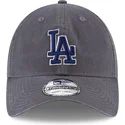 bone-curvo-cinza-ajustavel-com-logo-azul-9twenty-core-classic-da-los-angeles-dodgers-mlb-da-new-era