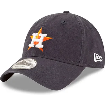 Boné curvo azul marinho ajustável 9TWENTY Core Classic da Houston Astros MLB da New Era