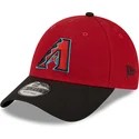 bone-curvo-azul-marinho-e-vermelho-ajustavel-9forty-the-league-da-arizona-diamondbacks-mlb-da-new-era