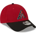 bone-curvo-azul-marinho-e-vermelho-ajustavel-9forty-the-league-da-arizona-diamondbacks-mlb-da-new-era