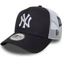bone-trucker-azul-marinho-e-branco-a-frame-multi-patch-da-new-york-yankees-mlb-da-new-era