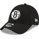 bone-curvo-preto-ajustavel-9forty-the-league-da-brooklyn-nets-nba-da-new-era
