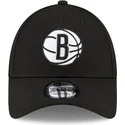 bone-curvo-preto-ajustavel-9forty-the-league-da-brooklyn-nets-nba-da-new-era