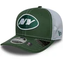 bone-trucker-verde-e-branco-9seventy-stretch-snap-da-new-york-jets-nfl-da-new-era