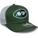bone-trucker-verde-e-branco-9seventy-stretch-snap-da-new-york-jets-nfl-da-new-era