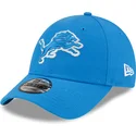 bone-curvo-azul-ajustavel-9forty-the-league-da-detroit-lions-nfl-da-new-era