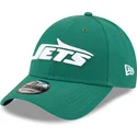 bone-curvo-verde-ajustavel-9forty-the-league-da-new-york-jets-nfl-da-new-era