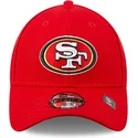 bone-curvo-vermelho-ajustavel-para-crianca-9forty-the-league-da-san-francisco-49ers-nfl-da-new-era