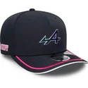 bone-curvo-azul-marinho-snapback-9seventy-stretch-snap-da-alpine-f1-team-formula-1-da-new-era