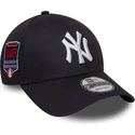 bone-curvo-azul-marinho-ajustavel-9forty-side-patch-da-new-york-yankees-mlb-da-new-era