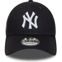 bone-curvo-azul-marinho-ajustavel-9forty-side-patch-da-new-york-yankees-mlb-da-new-era