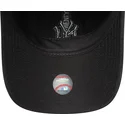 bone-curvo-preto-ajustavel-para-mulheres-com-logo-preto-9twenty-bow-back-da-new-york-yankees-mlb-da-new-era