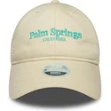 bone-trucker-bege-ajustavel-para-mulheres-9twenty-city-da-palm-springs-cidades-e-praias-da-new-era
