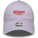 bone-trucker-violeta-ajustavel-para-mulheres-9twenty-city-da-miami-cidades-e-praias-da-new-era
