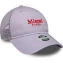 bone-trucker-violeta-ajustavel-para-mulheres-9twenty-city-da-miami-cidades-e-praias-da-new-era