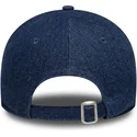 bone-curvo-azul-marinho-ajustavel-para-mulheres-9twenty-denim-da-new-york-yankees-mlb-da-new-era