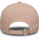 bone-curvo-rosa-ajustavel-para-mulheres-9twenty-dye-denim-da-new-york-yankees-mlb-da-new-era