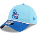 bone-curvo-azul-ajustavel-9twenty-4th-july-da-los-angeles-dodgers-mlb-da-new-era