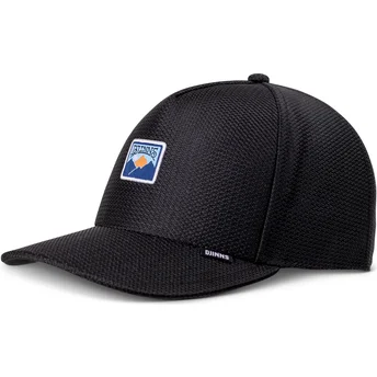 Boné curvo preto snapback Mountain HFT Perfo da Djinns