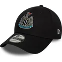 bone-curvo-preto-ajustavel-9forty-core-da-newcastle-united-football-club-premier-league-da-new-era
